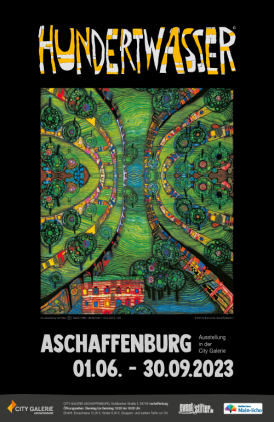 Hundertwasser Ausstellung in Aschaffenburg